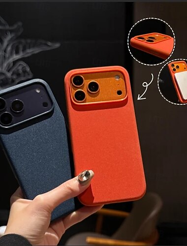  Handy Hülle Handyhüllen Für iPhone 17 Air 17 Pro Max 16 15 14 Pro Max Plus 13 Pro Max Rückseite Magnetische Adsorption Unterstützt kabelloses Laden TPU