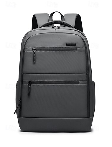  Laptoprugzak voor heren, gemaakt van meerkleurig, waterbestendig polyester, met grote capaciteit en meerdere compartimenten, inclusief bagageband, ideaal voor school, universiteit en reizen. &