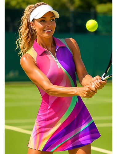  Naisten Abstrakti Tennismekko Urheilumekko Tennispoolomekko Hihaton Urheilullinen Neljänneksen postinumero Elastinen Hikeä siirtävä Hengittävä Lentopallo Tennis Golf Sänkyjen avaus poolokaulus Hameet