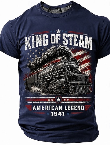  Hombre Argot divertido Camiseta Manga Corta Camiseta Impresión 3D Cuello Barco Camisa Moda Casual Diario Calle Gris brezo Verde 2# Azul 2# Verano Primavera Ropa S M L XL XXL XXXL 4XL