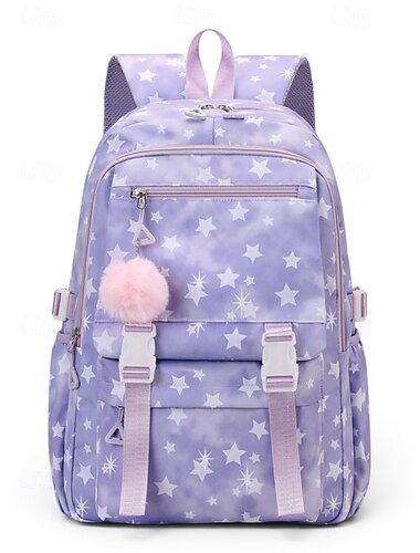  Mochila escolar impermeável para meninas, grande, com vários bolsos, para laptop, livros e outros itens. Linda mochila tie-dye para faculdade e viagens, em diversas cores.