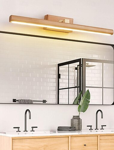  Speillampe LED-servantlampe 180° justerbar baderomslampe over speil, sminkebordlampe i tre, speilskap til toalett, vegglampe til interiør i 3 farger