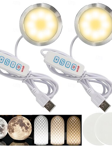 LED-Lampenset für 3D-Drucker, 3 Farben einstellbar, mehrfarbig optional, kompatibel mit Bamboo Lab H2D/A1/A1mini/P1S/P1P/X1C, MakerWorld, Maker's Supply, Anycubic und MakerOnline. Hardware-Kit, 5V