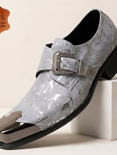  Scarpe eleganti Oxford da uomo color block – scarpe alla moda in pelle fatte a mano per professionisti creativi, matrimoni, eventi teatrali e feste di lusso.