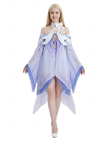  Columbina Jurken Fancy kostuum Cosplay Videogamekostuumsfor Volwassenen Dames Halloween Carnaval Prestatie Strip Con Anime Expo