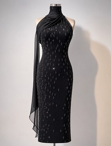  Ballroomdansen Kleding Strass Gesplitst Dames Feest Opleiding Prestatie Mouwloos Hoog Nylon Elastaan