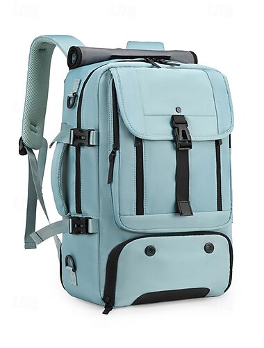  Grote rugzak voor studenten met schoenenvak, waterdichte polyester schooltas voor jongens, reisrugzak voor een 15,6 inch laptop, sporttas met meerdere vakken, handbagage-dagrugzak