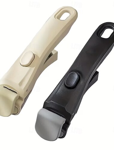  Poignée universelle amovible pour casseroles, poêles et casseroles (1 pièce), poignée de rechange ergonomique et résistante à la chaleur, prise en main sûre et amovible, accessoire idéal pour la
