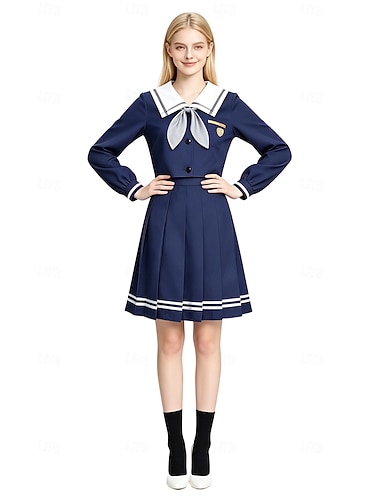  Schattig Japans anime meisje Anime JK Feestkleding Schooluniformen Halloween Carnaval Prestatie Strip Con Anime Expo Kostuum Voor Dames Volwassenen