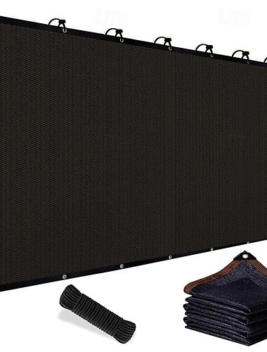  Malla de sombra de 3 x 4 metros con 90% de opacidad, resistente a los rayos UV y remaches reforzados, ideal para actividades al aire libre, camping, jardín, patio e invernadero. Regalo perfecto para