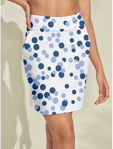  Damen Tennisröcke Golf-Röcke Blau und Weiß Rock Damen-Golfkleidung, Kleidung, Outfits, Kleidung