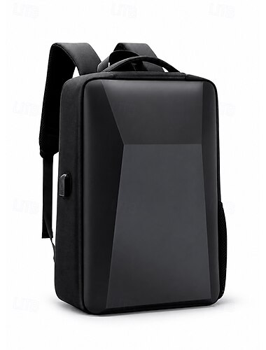  Schoolrugzak voor tieners, veelkleurige waterbestendige polyester laptoptas, ruime rugzak met meerdere vakken, usb-oplaadpoort en bagageriem voor school en reizen & werk