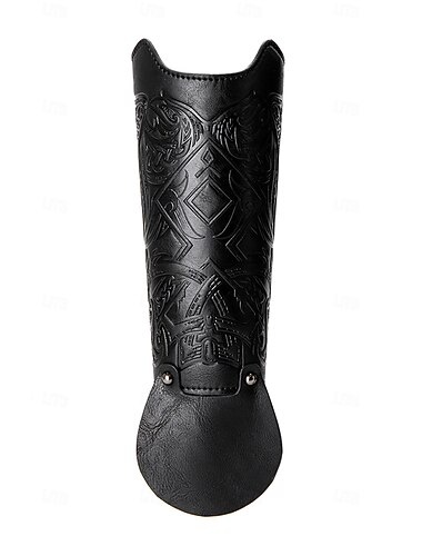  Medeltida kostymer Renässans Armskydd Bygelfästen Krigare Vikingar Celtic Knight Maskeradkläder Herr Keltiskt Viking Halloween Karnival Renässansmässan LARP Vuxna bracers Armskydd
