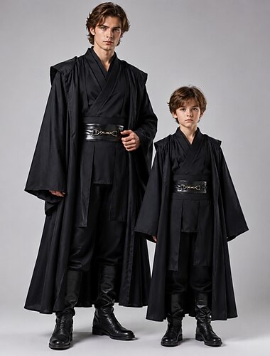  Jedi lovag Szerepjáték Jelmezek Felszerelések Jelmez Szerepjáték for Fiú Felnőttek Gyermek Mindszentek napja Farsang Comic Con Anime Expo