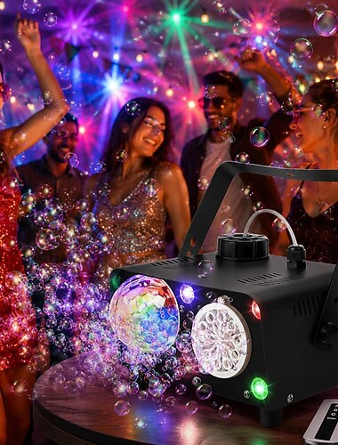  ny magisk bollbubbelmaskin fjärrkontroll scen minibubbelmaskin bröllopsfestföreställning halloween specialeffekter