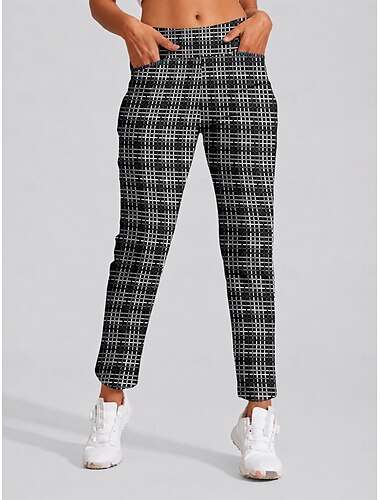  Mujer pantalones de golf Gris Pantalones / Sobrepantalón Ropa de golf para damas Ropa Trajes Ropa Ropa