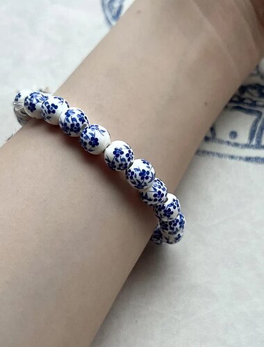  meetkundig Totem-serie Modieus Parel Armband sieraden blauw / bordeaux / paars Voor Dagelijks