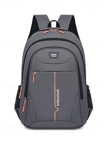  Sportrugzak voor studenten, verkrijgbaar in meerdere kleuren, waterbestendige polyester schooltas, ruime boekentas met meerdere compartimenten voor jongens en meisjes, middelbare school, universiteit