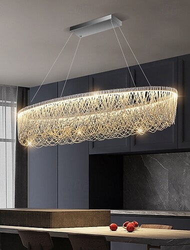  100 cm Design De Lanterna Lustres Alumínio Moderna 110-120V 220-240V