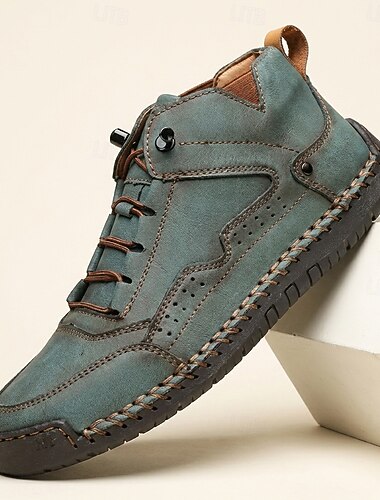  Vintage-Schnürschuhe für Herren, robuste Sneaker im Alltagsstil, ideal für einen aktiven Lebensstil – perfekt für Reisen, Spaziergänge, Wanderungen und Wochenendausflüge.