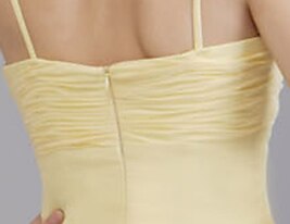 Linea-A Ricevimento di matrimonio Vestito Con bretelline Senza maniche Corto / mini Chiffon con A incrocio 2022 del 2026 a $99.99 –P2