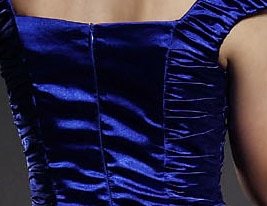 Sheath / Column Mother of the Bride Dress Square Neck Knee Length Stretch Satin Sleeveless with Ruched 2022 2026 - $119.99 –P3
