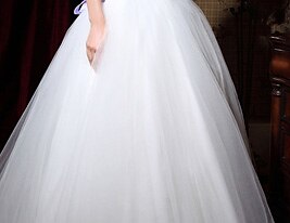 Ball Gown Dress Quinceanera Prom Floor Length Sleeveless Strapless Satin with Ruched Beading Appliques 2025 2025 - $229.99 –P3