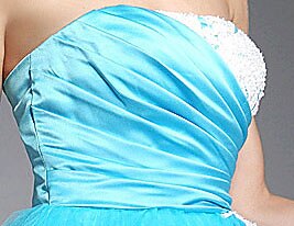 Da ballo Per eventi Rimpatriata di classe Cocktail party Vestito Senza bretelline Senza maniche Corto / mini Tulle con Perline Con applique Drappeggio di lato 2021 del 2026 a $91.99 –P2