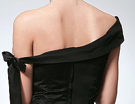 A sirena Monospalla Lungo Raso Vestito con Fiocco (fiocchi) di TS Couture® del 2026 a $109.99 –P3