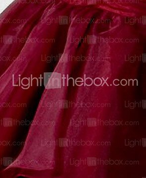 Abito da ballo Abito formale Ferie Cocktail party Lunghezza al ginocchio Senza Maniche Senza Spalline Organza con Arricciato Drappeggio 2025 del 2026 a $79.99 –P4