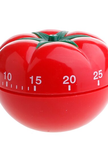 ντομάτα σε σχήμα 60 λεπτά κουζίνα μαγείρεμα μηχανικό χρονόμετρο