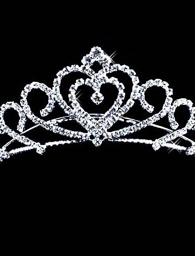 Crystal / Fabric / Alloy Tiaras with 1 Wedding / Special Occasion / Party / Evening Headpiece