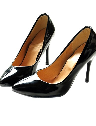 simili-cuir chaussures de brevet talon haut stiletto pompes noce / (1180-128302) plus de couleurs disponibles