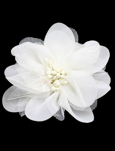 smukke tyl / polyester bryllup brude blomst / corsage / medaljon