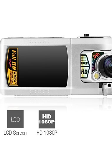 andes - 1080p hd sport-actie camera met 2,5 inch LCD-scherm