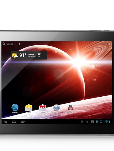 gladiator - Android 4.0 tableta con pantalla táctil capacitiva de 9,7 pulgadas (16 GB, 1,66 GHz, HDMI)