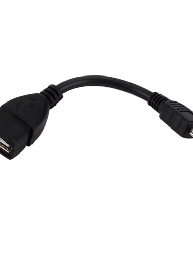 Mini USB 5 pin αρσενικό στο θηλυκό καλώδιο usb OTG για κινητά τηλέφωνα