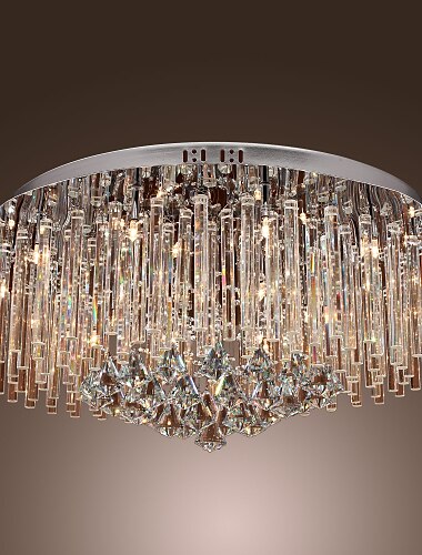 SL® Plafond Lampen Sfeerverlichting Chroom Kristal, Lamp Inbegrepen 110-120V / 220-240V / G4