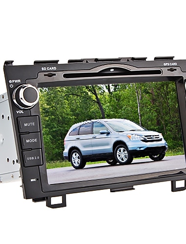 8-inch 2 din ecran TFT în planșa de bord dvd player auto pentru honda CRV cu bluetooth,-navigare gps citit, ipod-intrare, rds, tv