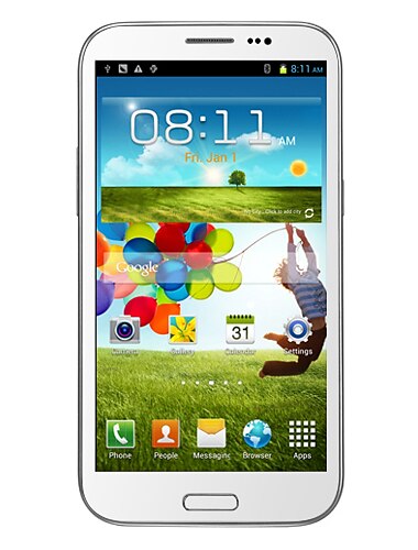 N7889 Android 4.2 1,2 GHz Qurd core CPU Smartphone med 6,0 ​​tommers kapasitiv berøringsskjerm (Dual SIM, GPS, 3G, WiFi)