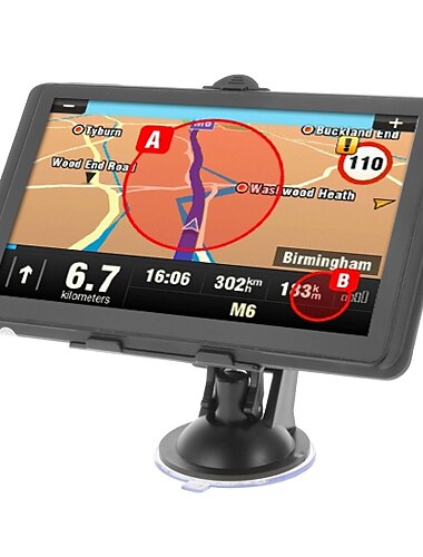 7 pollici touch screen di navigazione GPS Supporto Mini USB, giochi, lettore di testo