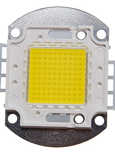  1PC DIY 100W  9000-10000LM  Naturally White 4000-4500K  Light Integrated LED Module (DC33-35V 2.8A) Street Lamp for Projecting Light  Gold Wire Welding of Copper Bracket