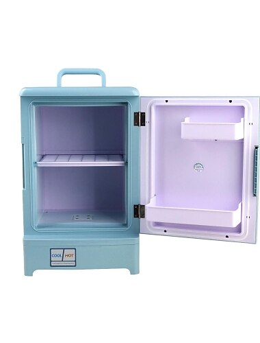 FREECOOL tm mini koelkast auto elektrische mini koeler reizen draagbare koelkast warmer autolader rv auto 12volt