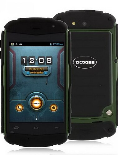 doogee taitans dg150 3,5 "3g android 4.2 fiksu vankka puhelin (fm, Wi-Fi, GPS, dual core)