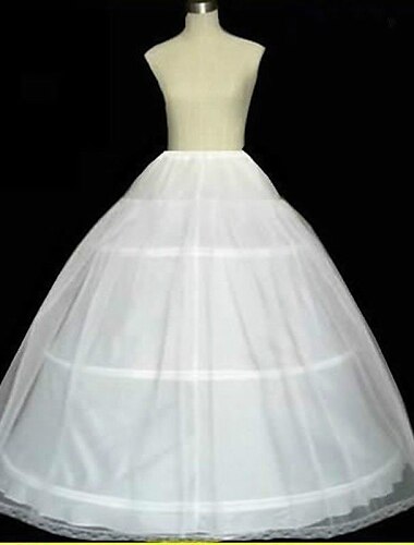  Mariage / Occasion speciale Deshabilles Tulle Ras du Sol Robe trapeze / Robe de soiree longue / Chapelle avec