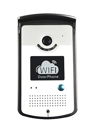 פעמון דלת אינטרקום דלת טלפון וידאו דלת IP WiFi עם קול שתי בדרך, יישומים ניידים וזיהוי תנועה