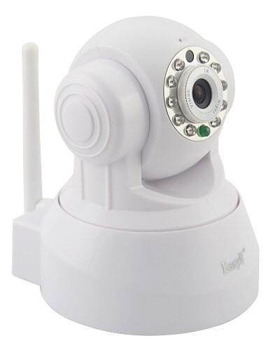 Trådløst overvåking IP-kamera (wifi, nattsyn, bevegelsesdetektor)