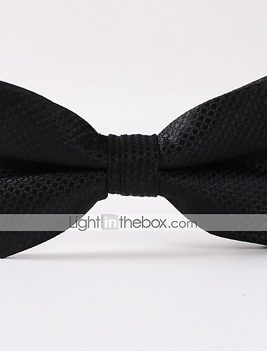  gravata borboleta masculina para festa/noite criativa preta 2024