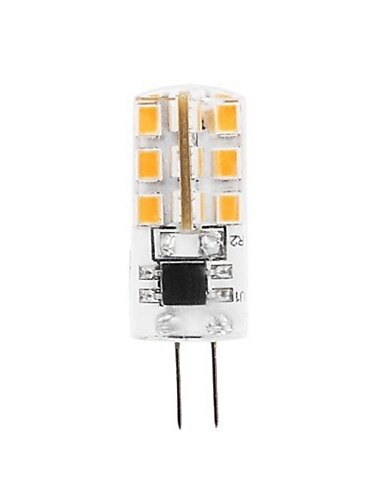  20st 2,5w led bi-pin majslampor glödlampor 260lm dimbar g4 smd2835 landskap 25w halogenlampa byte varm kall vit ac12v dc12v ac220v