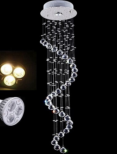  25 cm (9,8 inch) hangende lantaarn ontwerp kroonluchter metaal gegalvaniseerd modern 220-240v